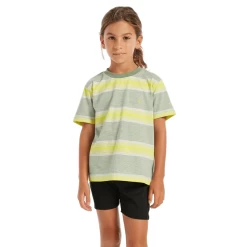 Volcom Hypen On Strypes Short-Sleeve T-Shirt - Girls'