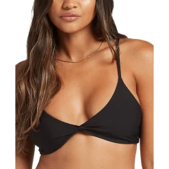 Volcom Simply Seamless Twist-front Bikini Top - Women's