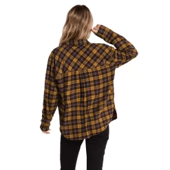 Volcom Plaid To Meet U Long Sleeve Flannel - Women's