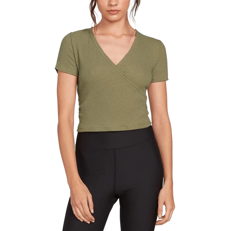 Volcom Lived In Lounge Short Sleeve Tee Shirt - Women's 4 Volcom Lived In Lounge Short Sleeve Tee Shirt - Women's - Image 2