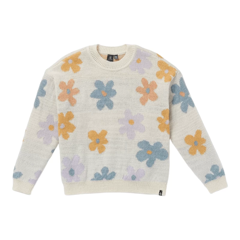 Volcom Daizy Wheel Sweater - Girls' 6 Volcom Daizy Wheel Sweater - Girls' - Image 4