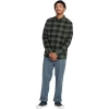 Volcom Caden Plaid Long Sleeve Flannel - Men's -Volcom 1420366 800 auto