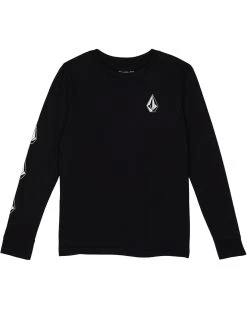 Volcom Kids Iconic Stone Long Sleeve (Toddler/Little Kids)