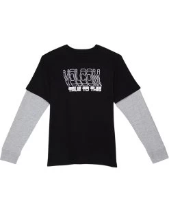 Volcom Kids Doubletake Twofer Long Sleeve (Big Kids)