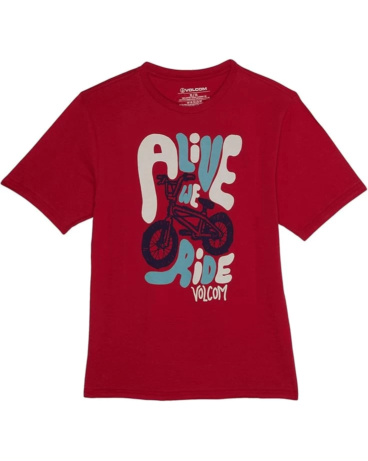 Volcom Kids Alive We Ride Short Sleeve Tee (Big Kids) 3 Volcom Kids Alive We Ride Short Sleeve Tee (Big Kids)