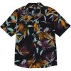 Volcom Kids Leaf Spray Woven Short Sleeve (Big Kids)
