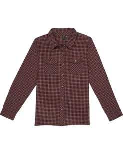 Volcom Kids Getting Rad Plaid Long Sleeve (Little Kids/Big Kids)
