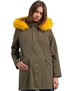 Volcom Women's Pow Now Fur Lined Heavyweigh Parka Jacket