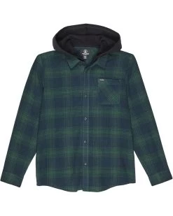 Volcom Kids Tone Stone Long Sleeve Hooded (Big Kids)