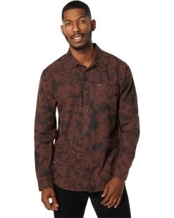 Volcom Tie-Dye Long Sleeve Flannel