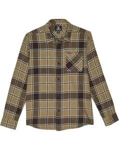 Volcom Kids Caden Plaid Long Sleeve (Big Kids)